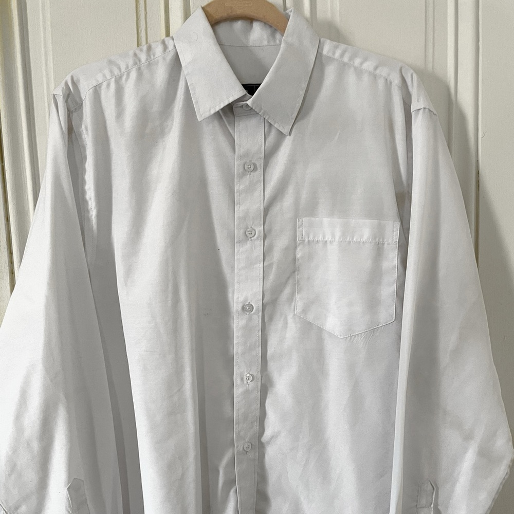 white button up